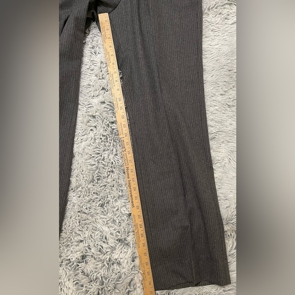 Vintage JOHN PEEL Ltd. 3 Piece Wool Suit Grey with White Pin Striped. - Picture 9 of 17